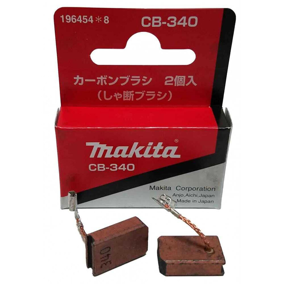 Makita CB340 Carbon Brush Set Replacement Part