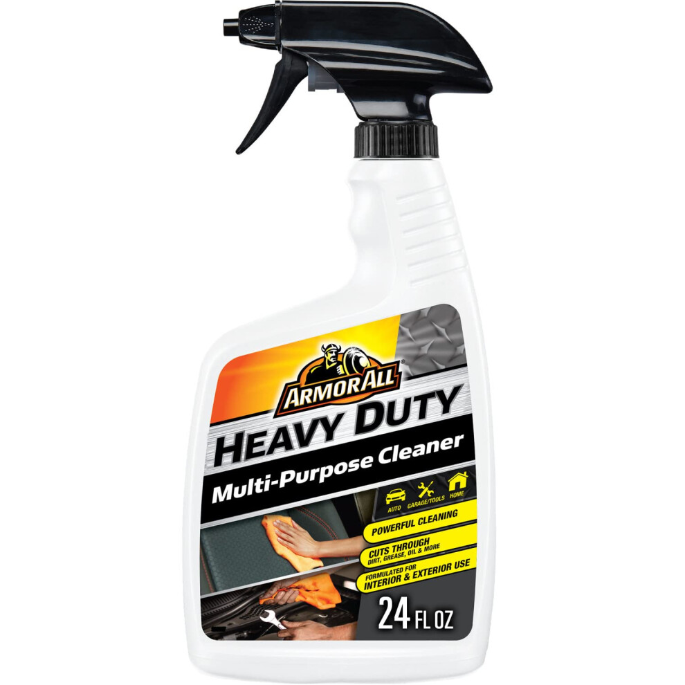 Armor All Heavy Duty Multi Purpose Cleaner, All Purpose Car Cleaner For All Auto Surfaces, 24 Fl Oz 070612191373