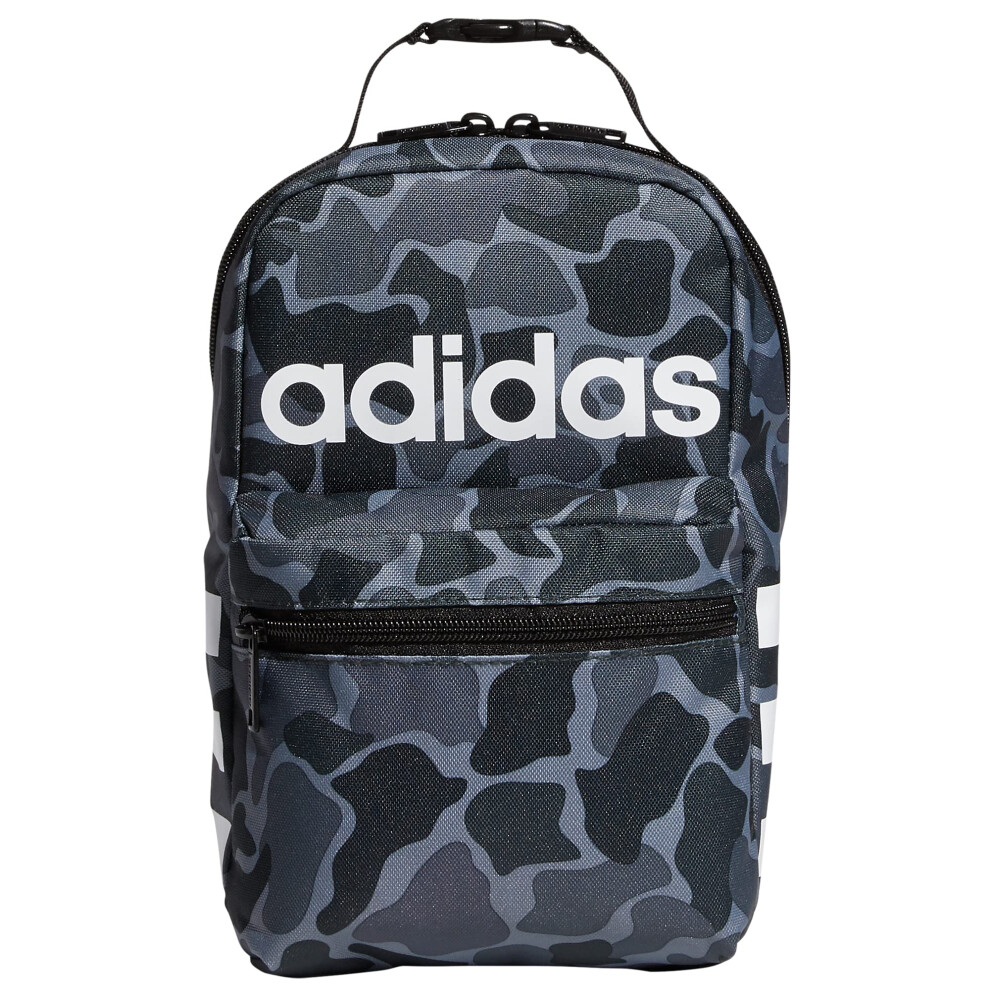 adidas Santiago 2 Insulated Lunch Bag  Nomad Camo GreyWhite  One Size