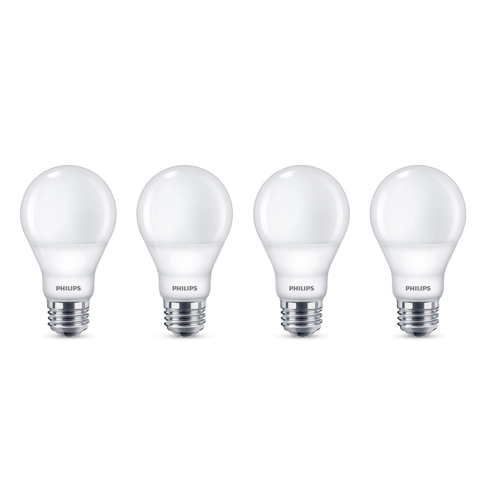 Philips LED Dimmable A19 Light Bulb with Warm Glow Effect 800Lumen  22002700 Kelvin  95Watt 60Watt Equivalent  E26 Base