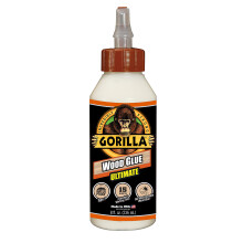 Gorilla Ultieme Waterdichte Houtlijm, 8 Ounce, Natuurlijke Houtkleur, (Verpakking van 1)