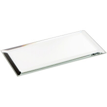Plymor Rectangle 3mm Beveled Glass Mirror 2 inch x 4 inch Pack of 3