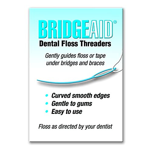 BridgeAid Zahnseide-Einfdler (1 Packung mit 50 Stck)