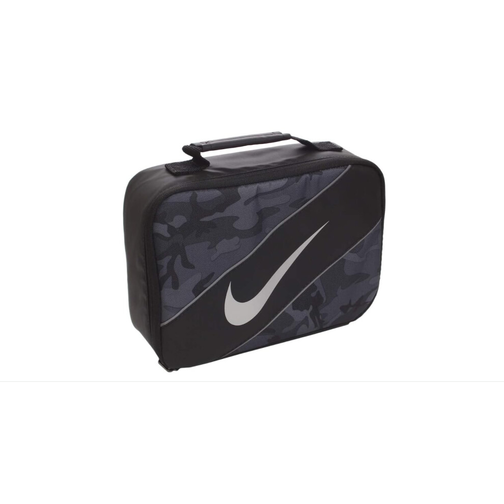 Nike Grey Camo Lunch Bag  9A2663G33  GreyBlack