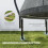 SPORTNOW 8ft Trampoline with Enclosure Net, Spring Cover, Black 4