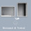 (700*500mm) Rectangle 4mm Bathroom Mirror with LED，Anti-fog 8