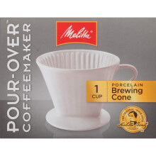 Melitta Porzellan Kaffeebereiter #2, Weiß