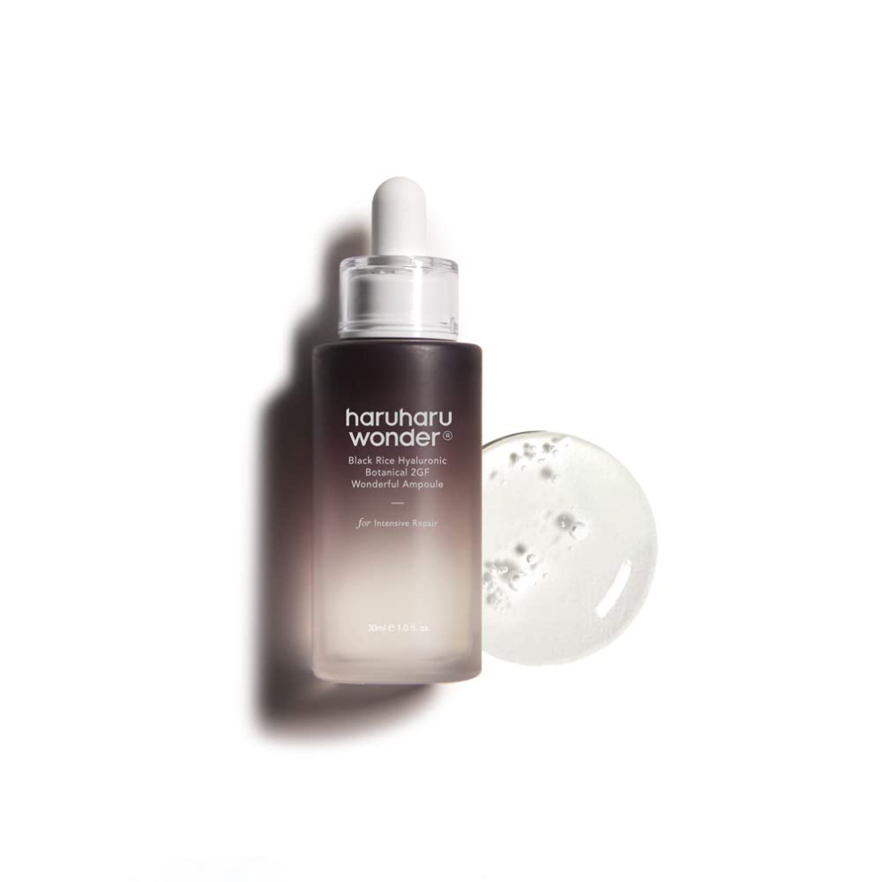 Haruharu Wonder Black - Rice Hyaluronic Botanical 2Gf Wonderful Ampoule (30Ml)
