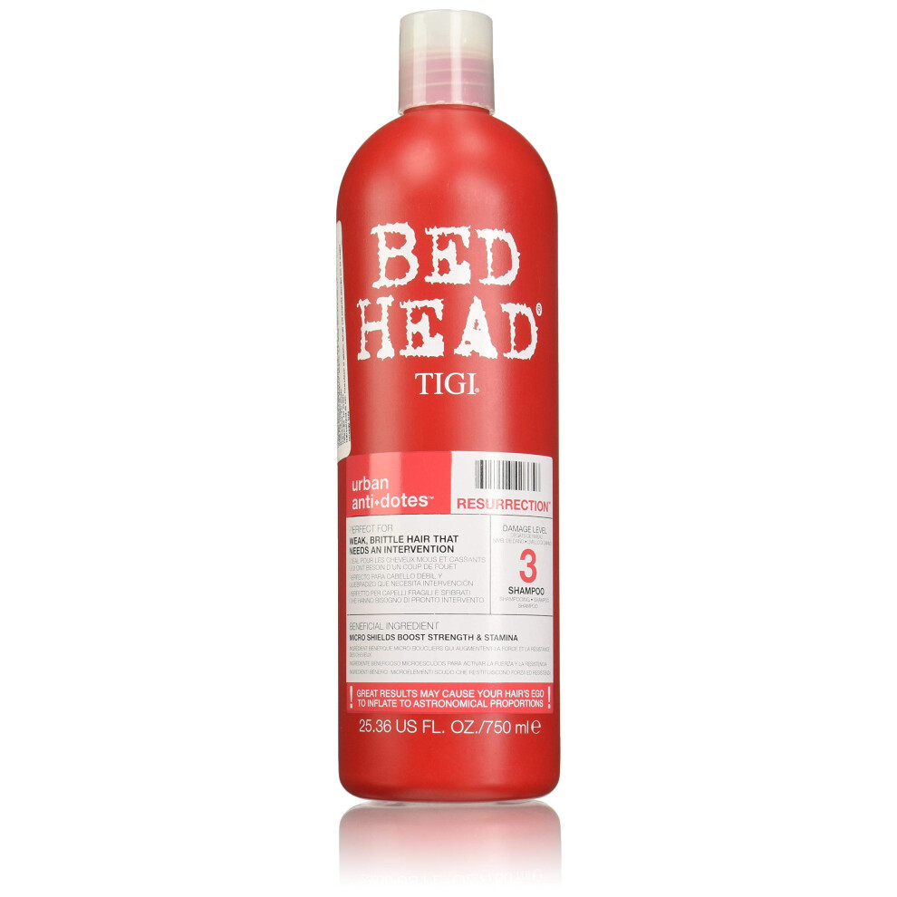 Tigi Bed Head Urban Antidotes Resurrection Shampoo 750ml2536oz