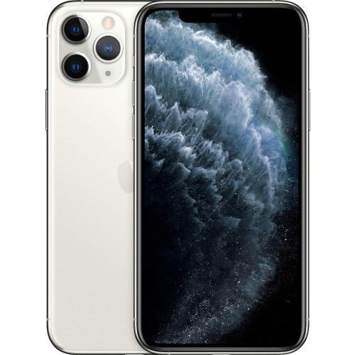Refurbished Apple Apple iPhone 11 Pro Max  US Version  64GB  Silver  Unlocked Renewed