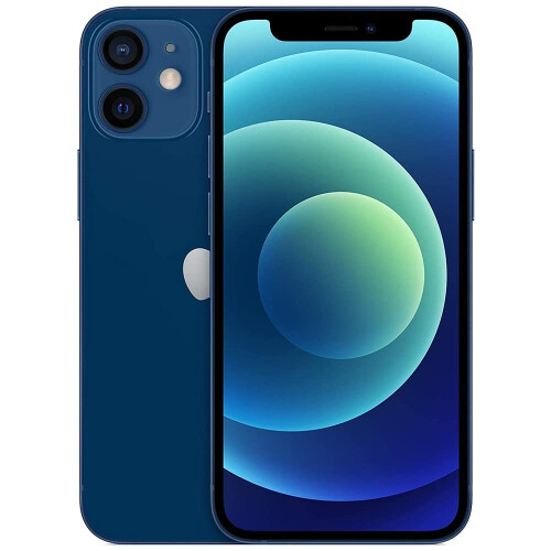 Refurbished Apple Apple iPhone 12 Mini 5G  US Version  128GB  Blue  Unlocked Renewed