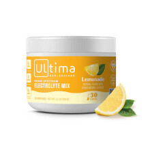 Ultima Replenisher Daily Electrolyte Drink Mix Lemonade 30 Servings Hydration Powder with 6 Key Electrolytes Trace Minera