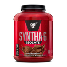 BSN, Syntha-6 Isolat, Mélange de Boisson Protéinée, Milk-shake Chocolat, 4,02 lb (1,82 kg)