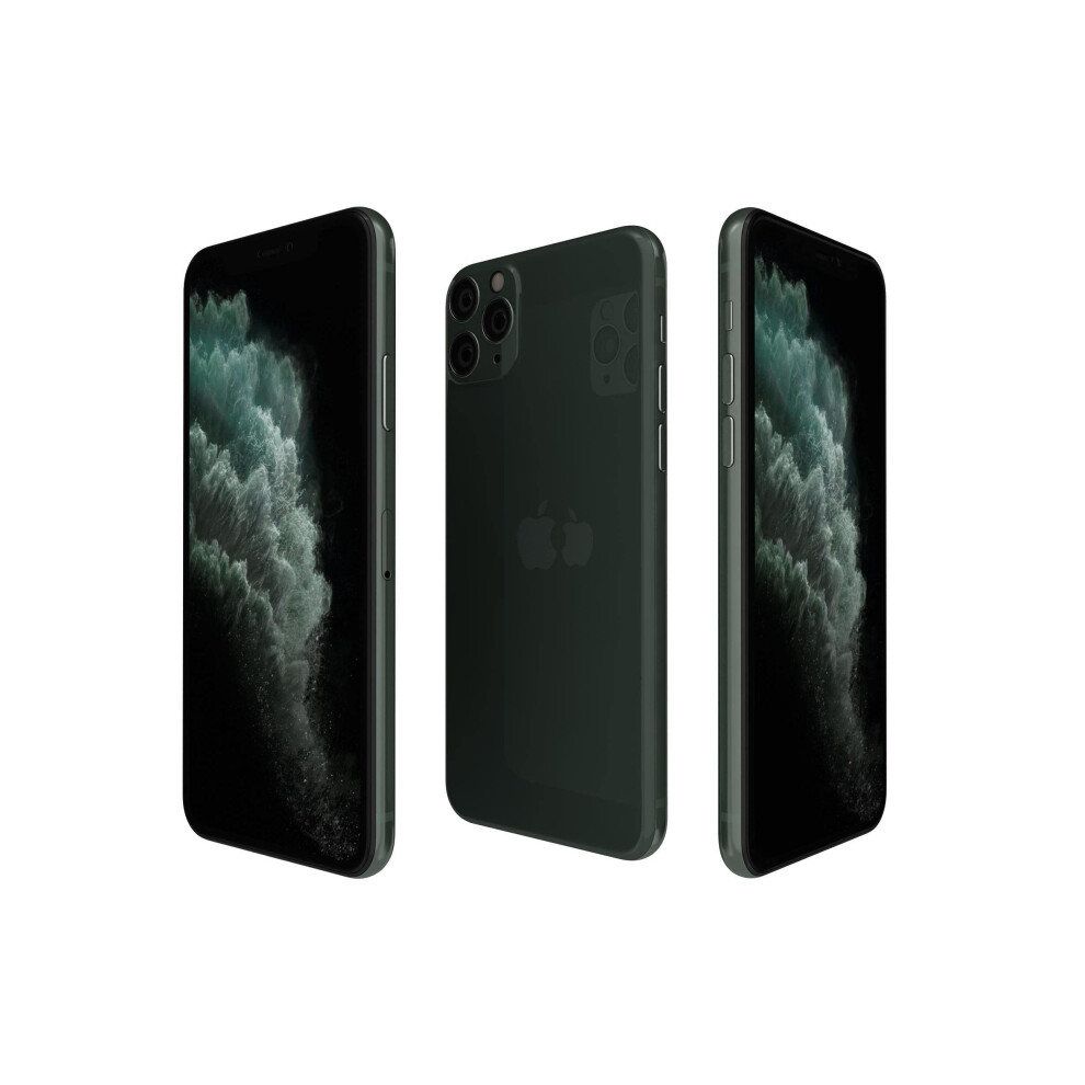 Apple Iphone 11 Pro Max Us Version 64Gb Midnight Green Unlocked Renewed