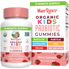 MaryRuth Organics Kids Probiotics for Digestive Health USDA Organic Probiotic Gummies 2 Month Supply for Kids Immune Support