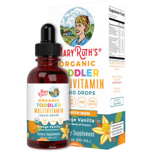 MaryRuth's, Multivitamine Liquide Bio Enfants en Bas Âge avec Fer, 1-3 Ans, Orange Vanille, 2 fl oz (60 ml)