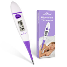 EasyHome Basal Body Thermometer BBT for Fertility Prediction with Memory Recall Accurate Digital Basal Thermometer for Temper