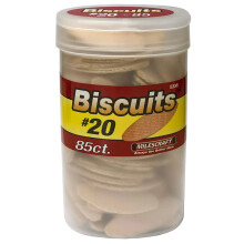 Milescraft 5336 #20 Biscuit in een Fles (85 st.) - Voor Houtverbinding, Houtbewerking en Knutselen.
