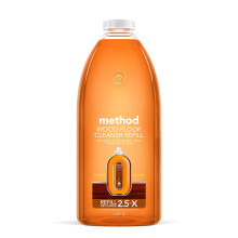 Method Hardwood Floor Cleaner Squirt  Mop Refill  Almond  For Sealed Hardwood and Laminate Floors  68 Fl Oz Pack of 1