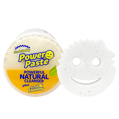 Scrub Daddy PowerPaste Bundle  Clay Based Cleaning  Polishing Scrub  Non Toxic Cleaning Paste for Grease  Limescale  More