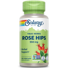 Solaray, Hagebutten, 550 mg, 100 pflanzliche Kapseln