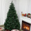 (6FT) Abrihome Artificial Christmas Tree, Metal Stand 1