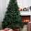 (6FT) Abrihome Artificial Christmas Tree, Metal Stand 9