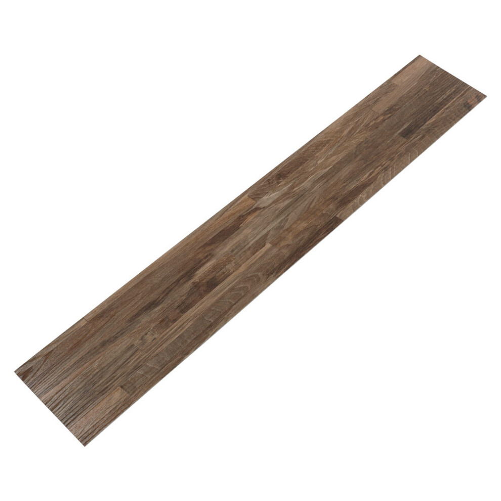 36 Pack Rustic Style Wood Plank PVC Flooring - Brown