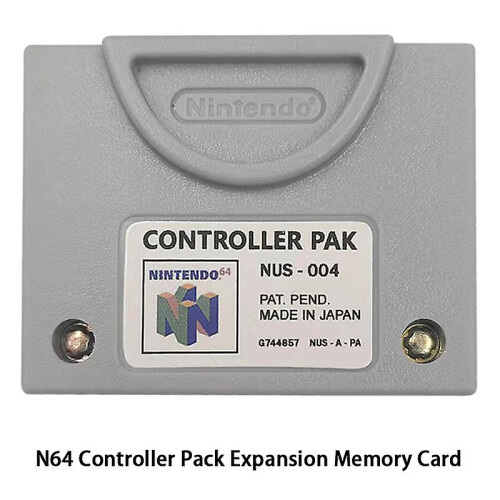 1pc Memory Card  64 Controller N64 Controller Pack Expansion Memory Card
