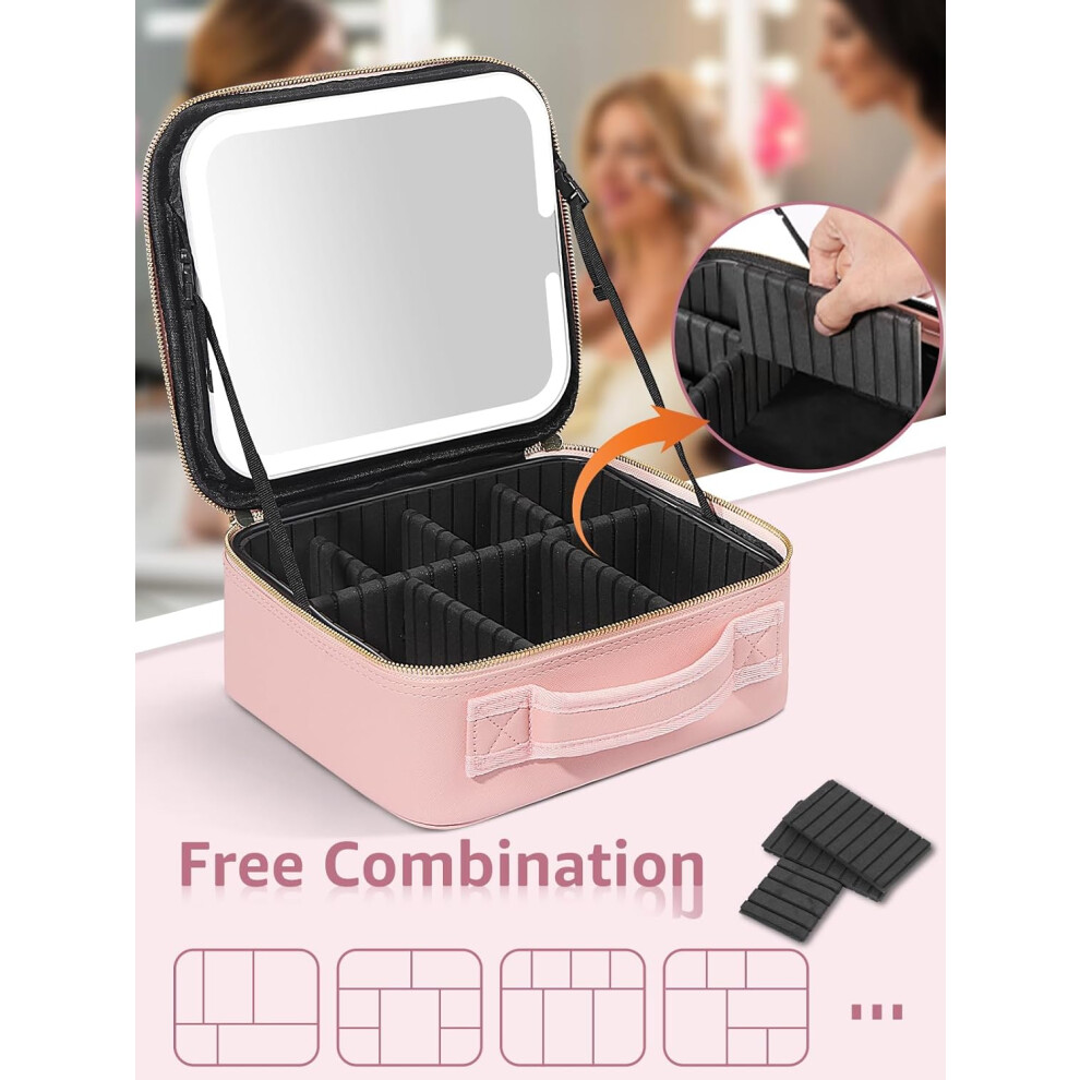 pink-with-mirror--makeup-bag-vanity-mirror-with-lights--travel-make-up-bag-with-light-up-mirror---adjustable-led-mirror-makeup-organiser-for-women-pink