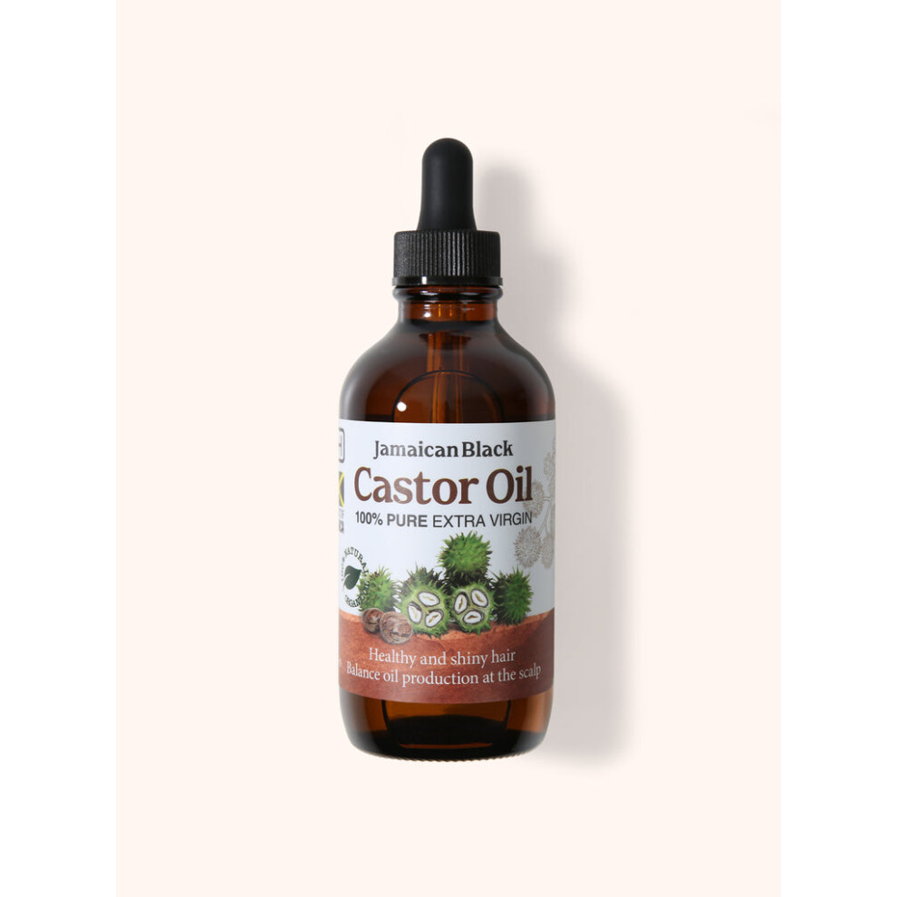 Absolute Black Jamaican Castor Oil 4 Oz