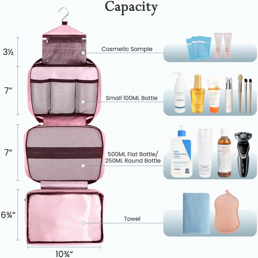 pink--travel-toiletry-bag--large-hanging-toiletry-bag--foldable-travel-bag-with-4-compartments--waterproof-wash-bag-for-business-trip