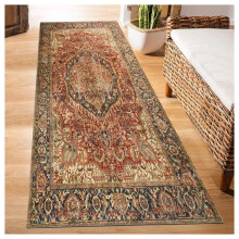 (80cm x 150cm (2ft 6" x 5ft)_ Large Floor Mat Carpet) Modern Large Rugs For Living Room Bedroom Red Rug