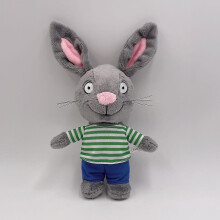 (A) Bimirth 2pcs/set Pip And Posy Plush Toys Soft Stuffed Animal Rabbit Mouse Plushie Dolls Birthday Gift For Kids Boys Girls