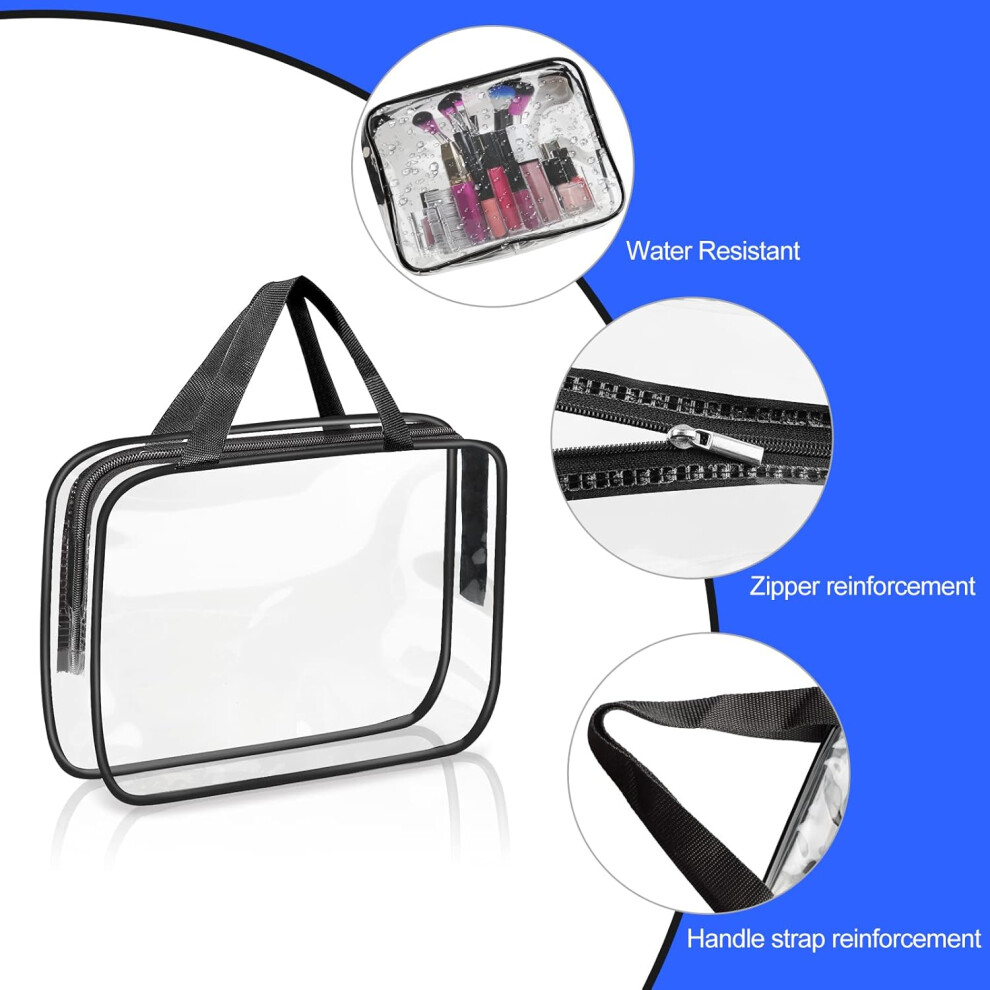 small-medium-large-3pcs--clear-cosmetic-bag--6pcs-toiletry-makeup-pvc-bags-set-waterproof-with-zipper-and-portable-handle-for-women-men-kids-gift