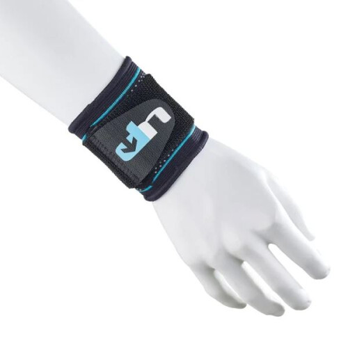 (XL, Black) Ultimate Performance Advanced Compression Wrist Support Adjustable Strap
