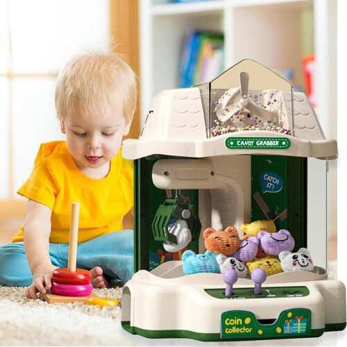 Living And Home Household Mini Claw Machine with Game Coinseen 1