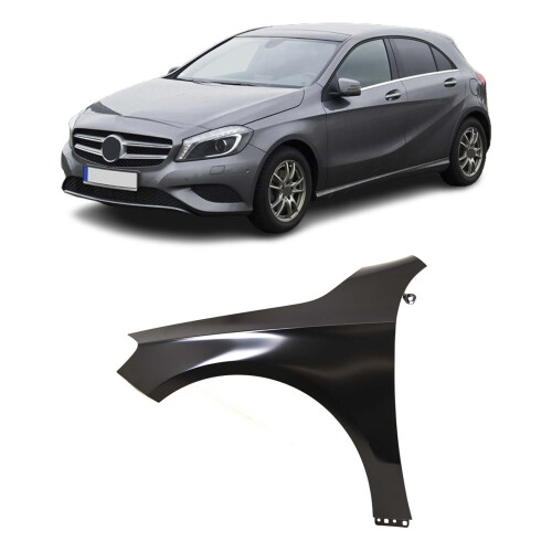 Mercedes A-Class W176 2013- Front Wing Passenger Side Steel 1