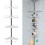 4 Tier Adjustable Telescopic Bathroom Shower Corner Rack Shelf Caddy 7