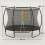 SPORTNOW 10ft Trampoline with Enclosure Net and Spring Cover, Black 5