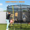 SPORTNOW 8ft Trampoline with Enclosure Net, Spring Cover, Black 6