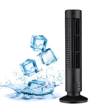 (Black, One Size) Bladeless Fan Tower Electric Fan  Vertical Electric Fan, Bladeless Standing Fan For Bedroom, Household Necessities, Summer Gifts For All Family