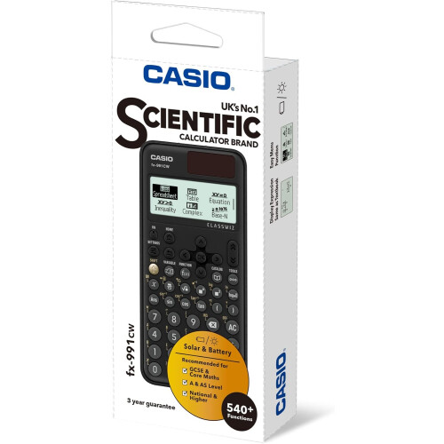 Casio Casio FX-991CW Advanced Scientific Calculator (UK Version) 1