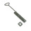 (18", Galvanised) Bow Handle Drop Down Bolt (Heavy Duty Garage Door) 4