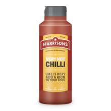 Very Hot Chilli Sauce 1 Litre Bottle (Case of 6)