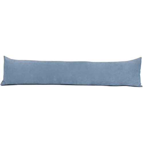 (Light Blue) Lancashire Textiles Chenille Draught Excluder
