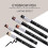(4) Handaiyan Eyebrow Pen 4 Points Fork Tip Liquid Brow Pencil Long Lasting Beauty 6