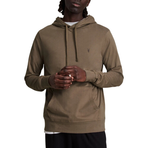 (Brown, L) ALL SAINTS RAVEN OTH Mens Hoodies Pullover Jumper