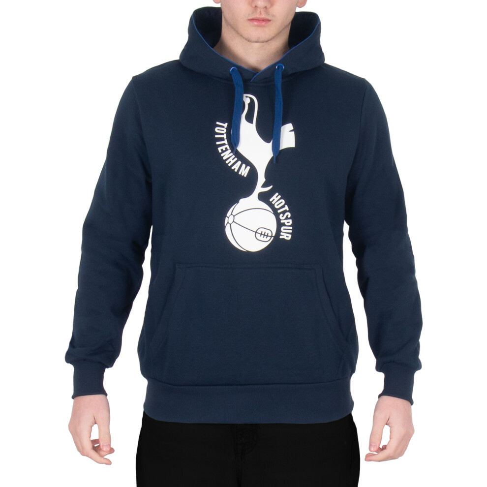 (Small) Tottenham Hotspur FC Official Football Gift Mens Fleece Graphic Hoody