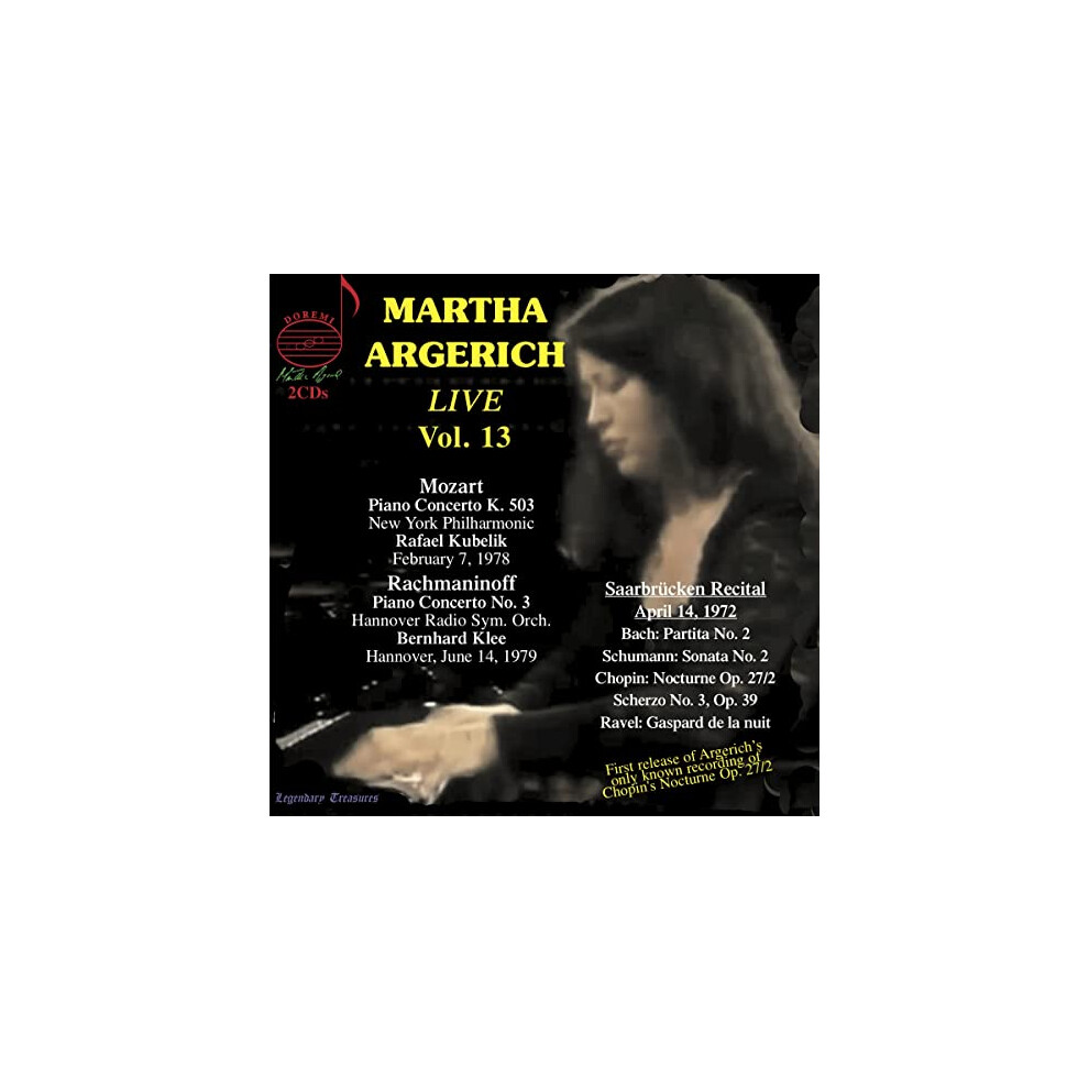 Martha Argerich - [Legendary Treasures] Martha Argerich: Live [CD]